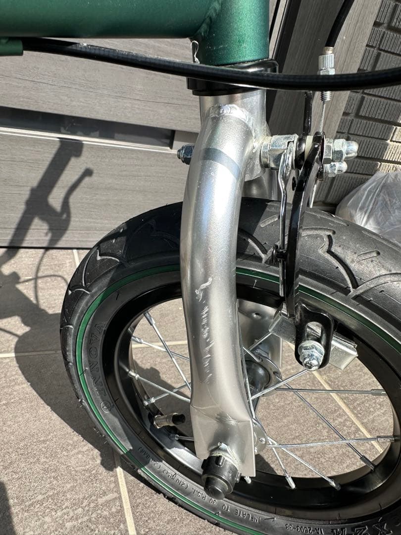 へんしんバイク　緑色