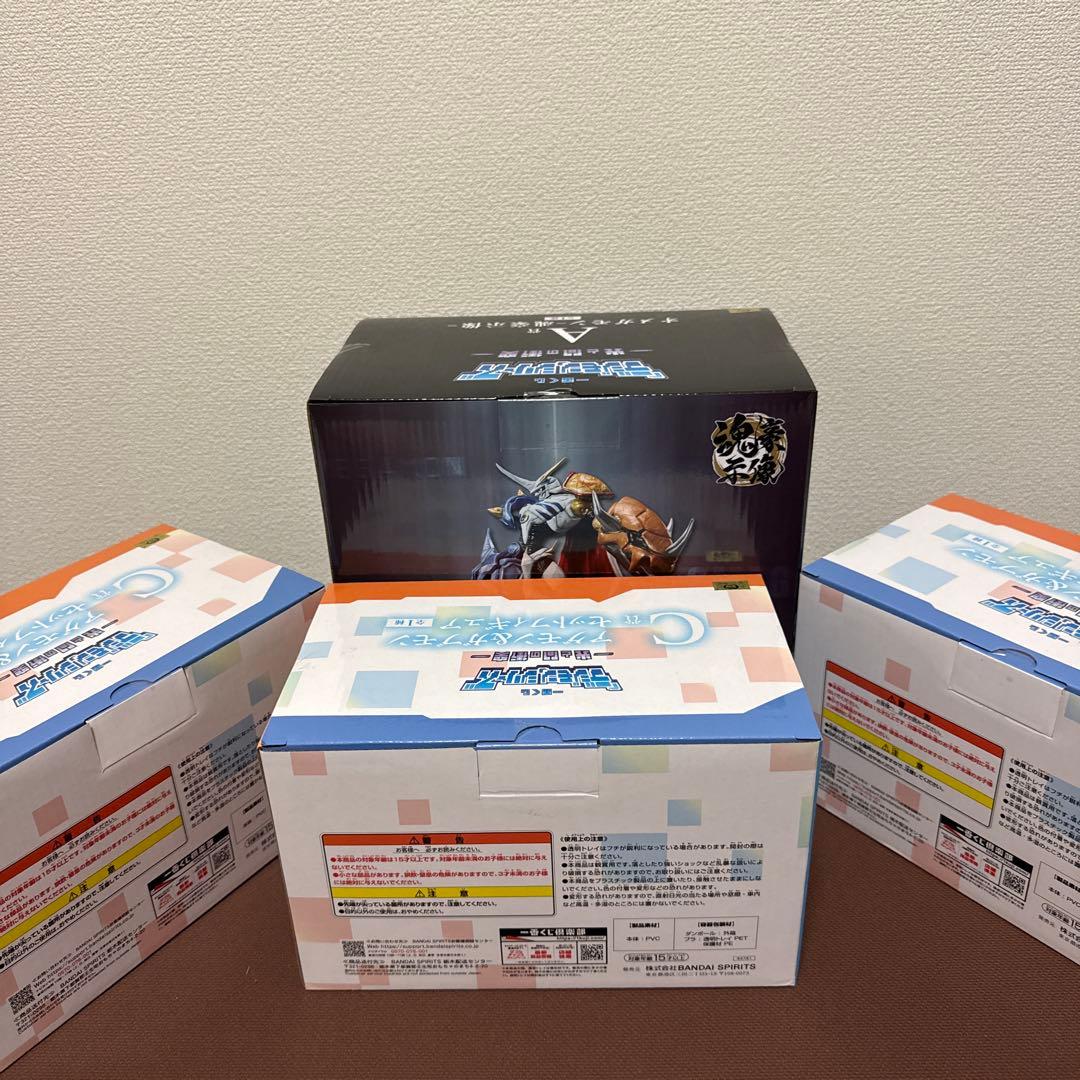 《一番くじ デジモン》A賞 オメガモン C賞 アグモン&ガブモン セット