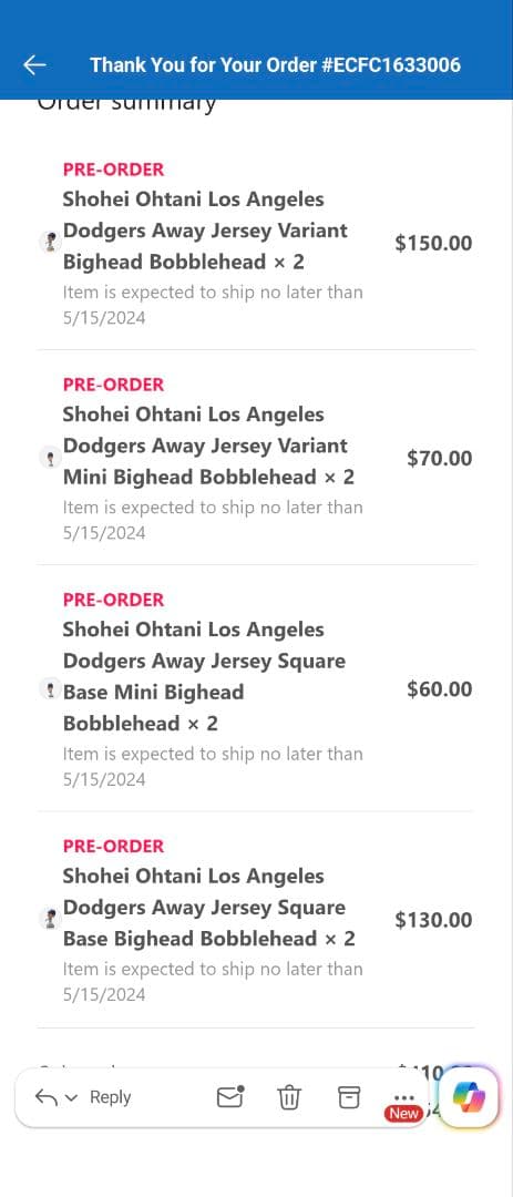 【1万個限定シリアルナンバー付き】大谷翔平選手Big Heads人形　FOCO