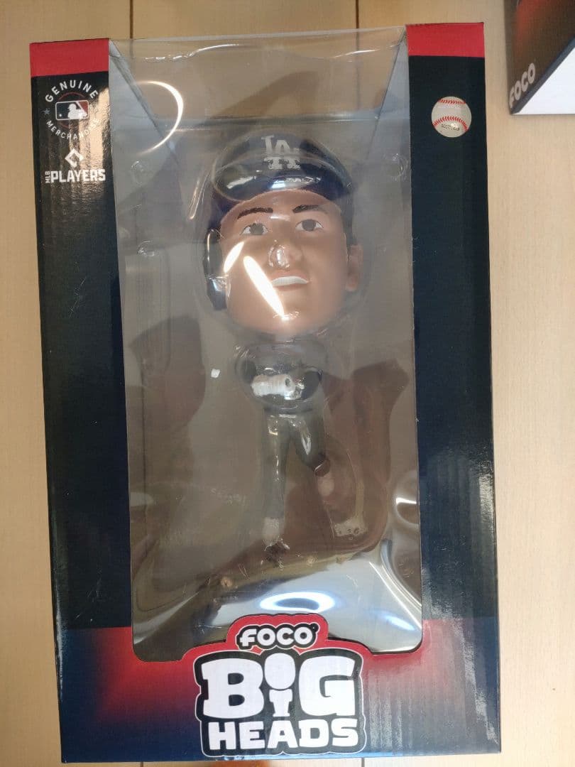【1万個限定シリアルナンバー付き】大谷翔平選手Big Heads人形　FOCO