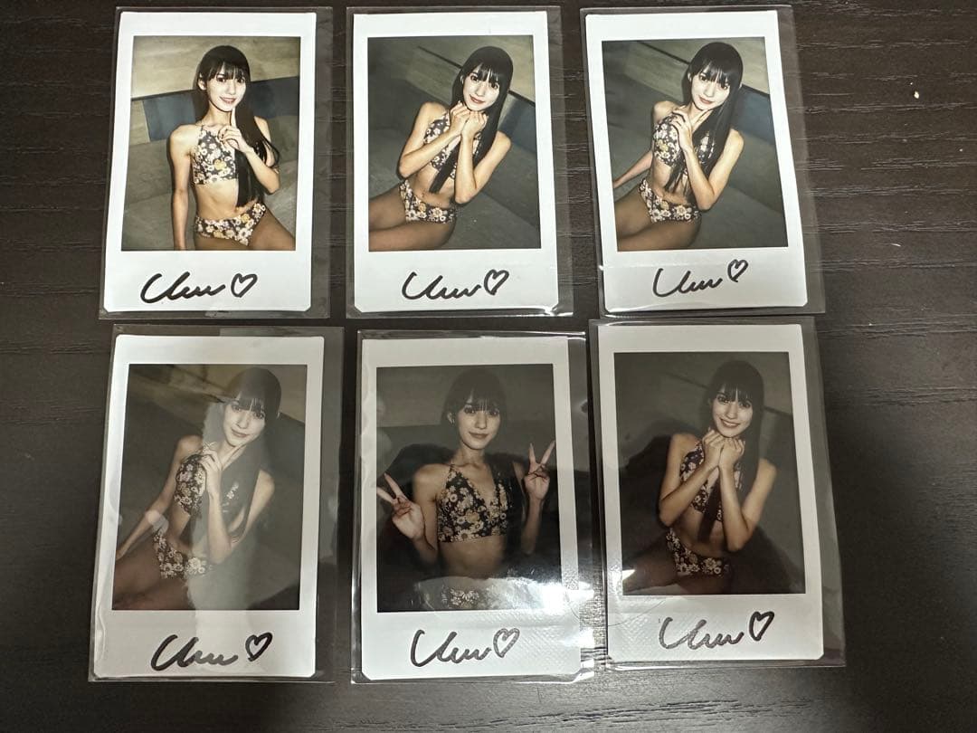 プレステージ 八掛うみ 直筆サイン入りチェキ 6枚セット④