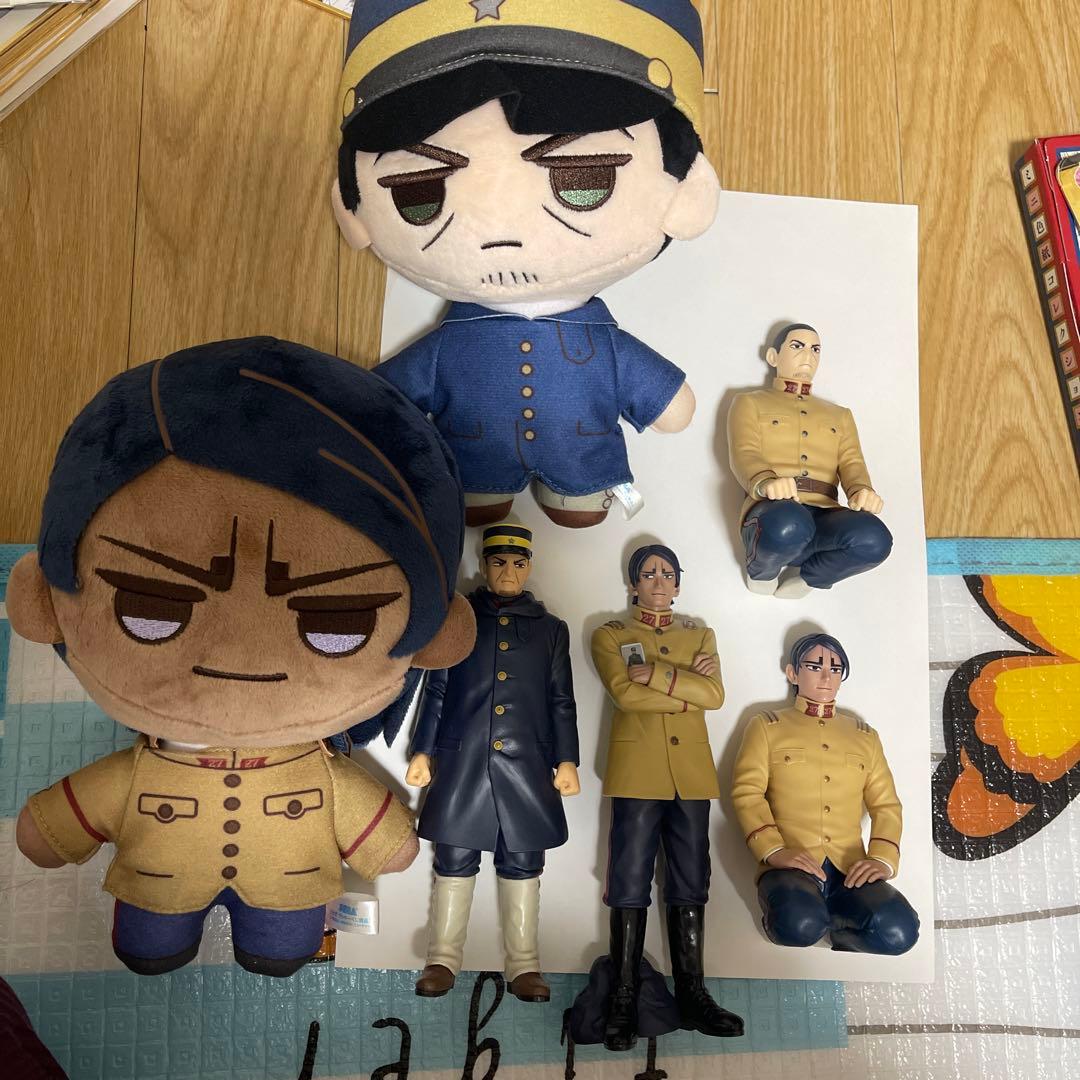 ゴールデンカムイ プレミアムフィギュア ぬいぐるみ　鯉登音之進　月島基