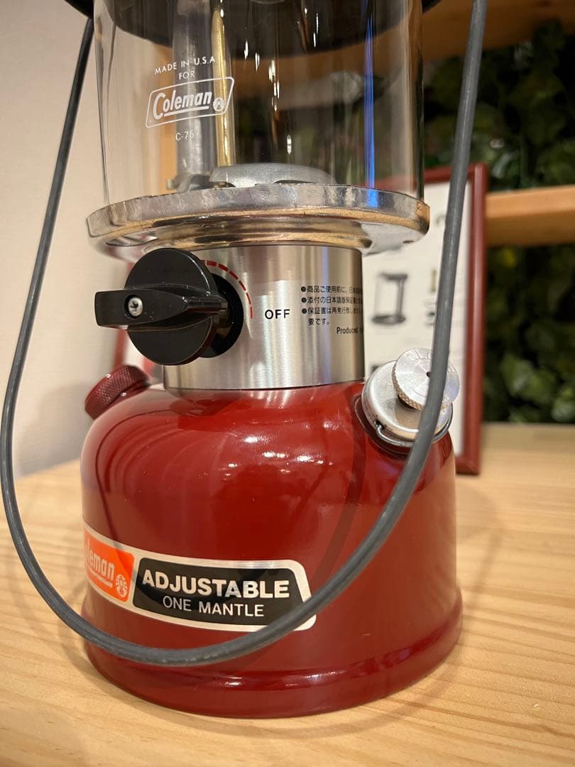 【新品未使用品】コールマン　ランタン　286A7035 極希少品　1990年5月