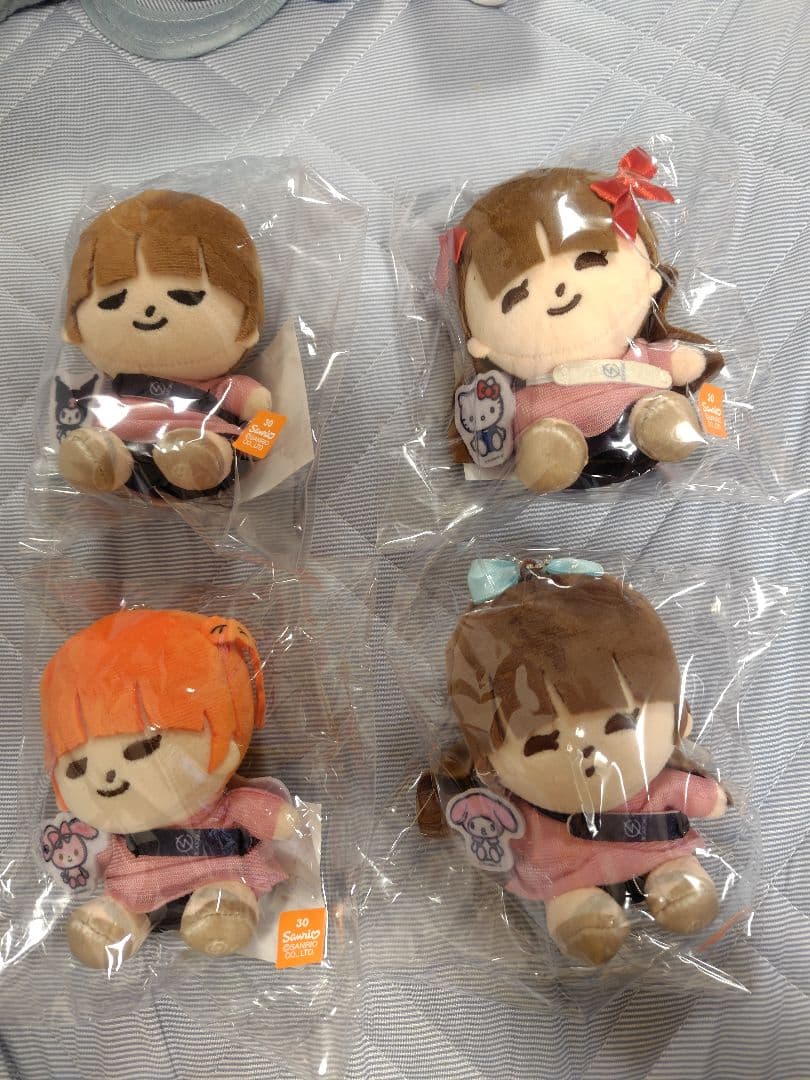 未開封SCANDALサンリオコラボぬいぐるみ　4種　アクリルキーホルダーセット