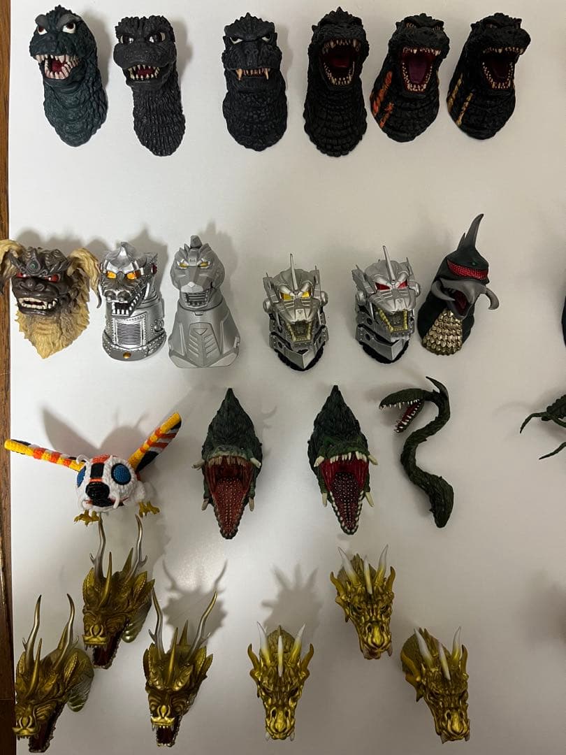 一番くじ ゴジラ モンスターヘッドマグネット まとめ売り