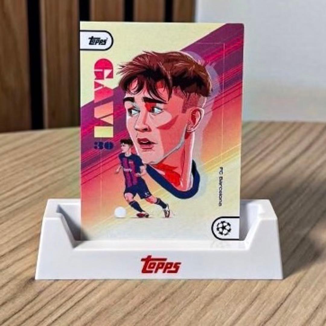 5個セット激レア【限定商品】TOPPS　公式カードスタンド　ホワイ