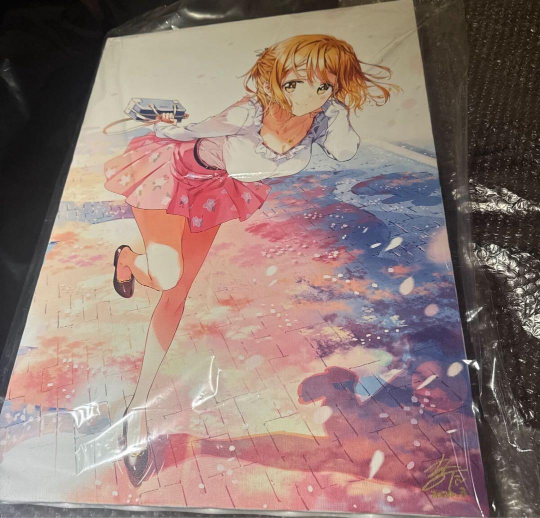 売却　tiv 個展　大判キャンバスアート　直筆サイン入　安達垣愛姫　小岩井吉乃