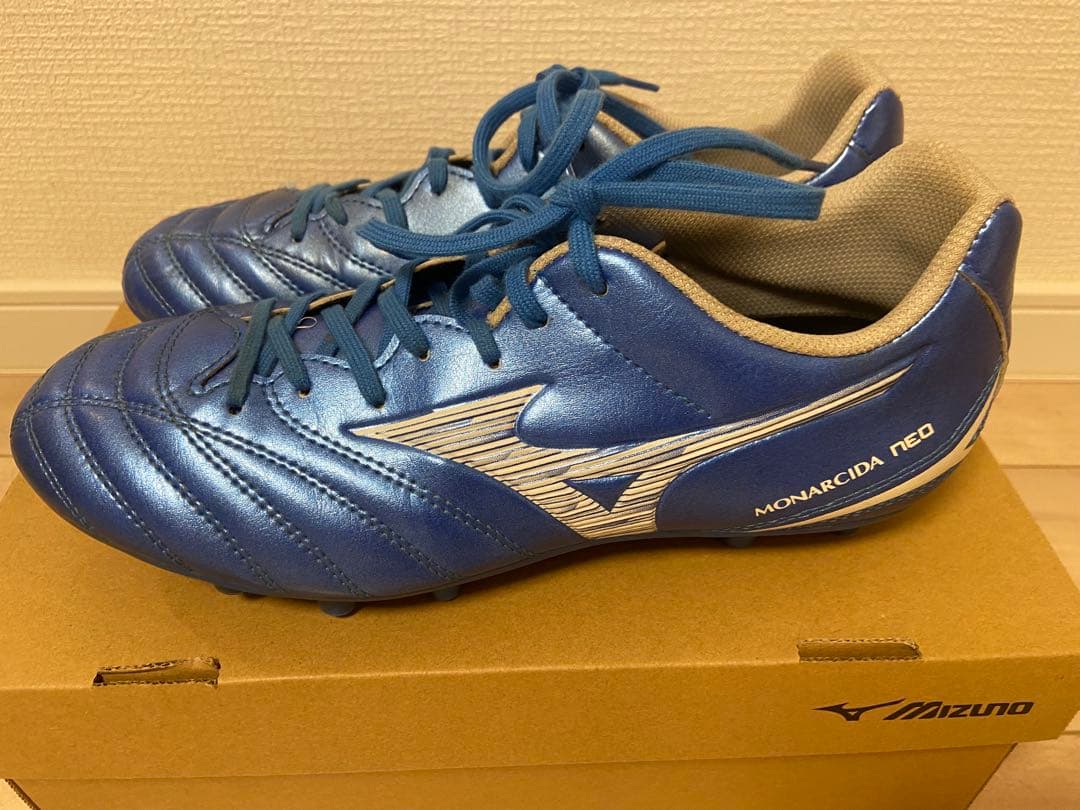 Mizuno モナルシーダネオⅢ プロ　 ブルー サッカーシューズ スパイク