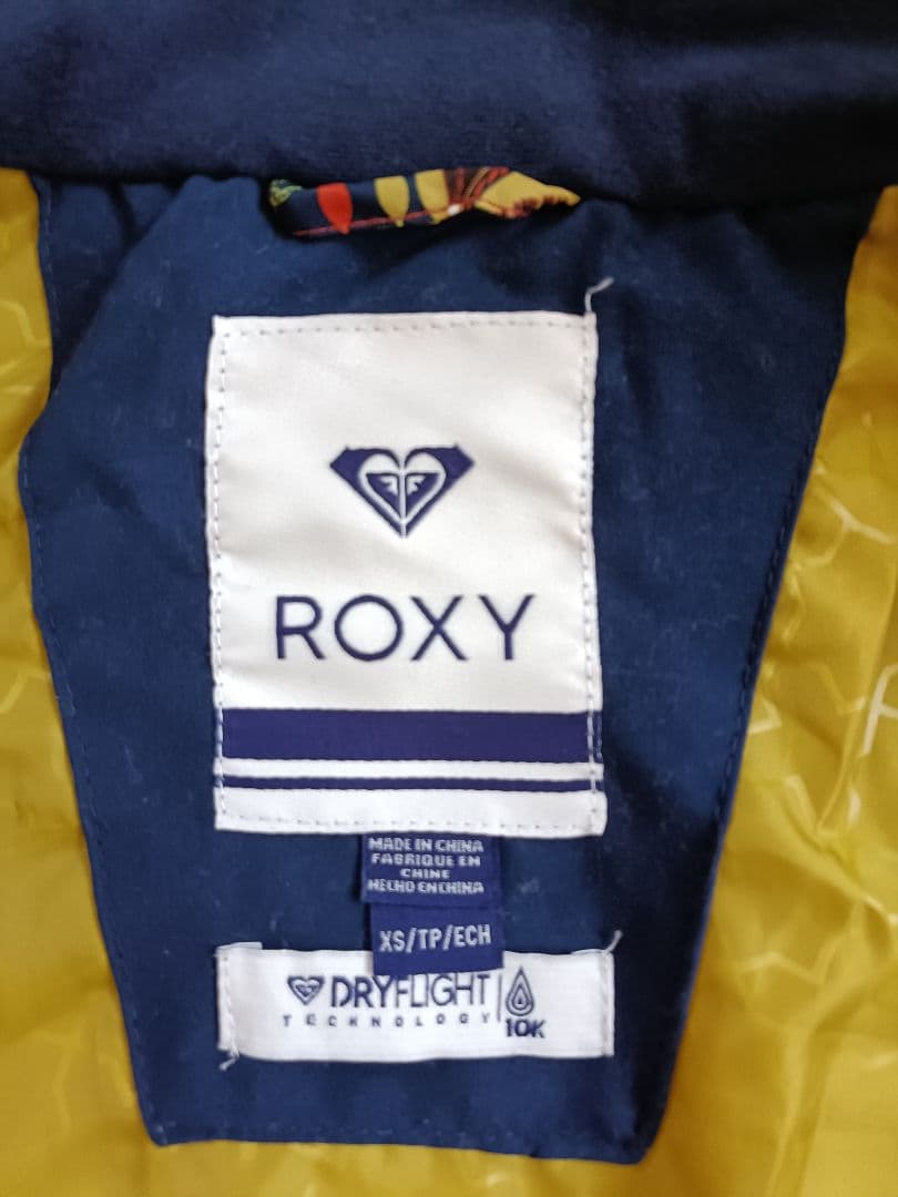 【美品】ROXY ロキシー　スキーウェアXS　 スキーゴーグル　ニット帽