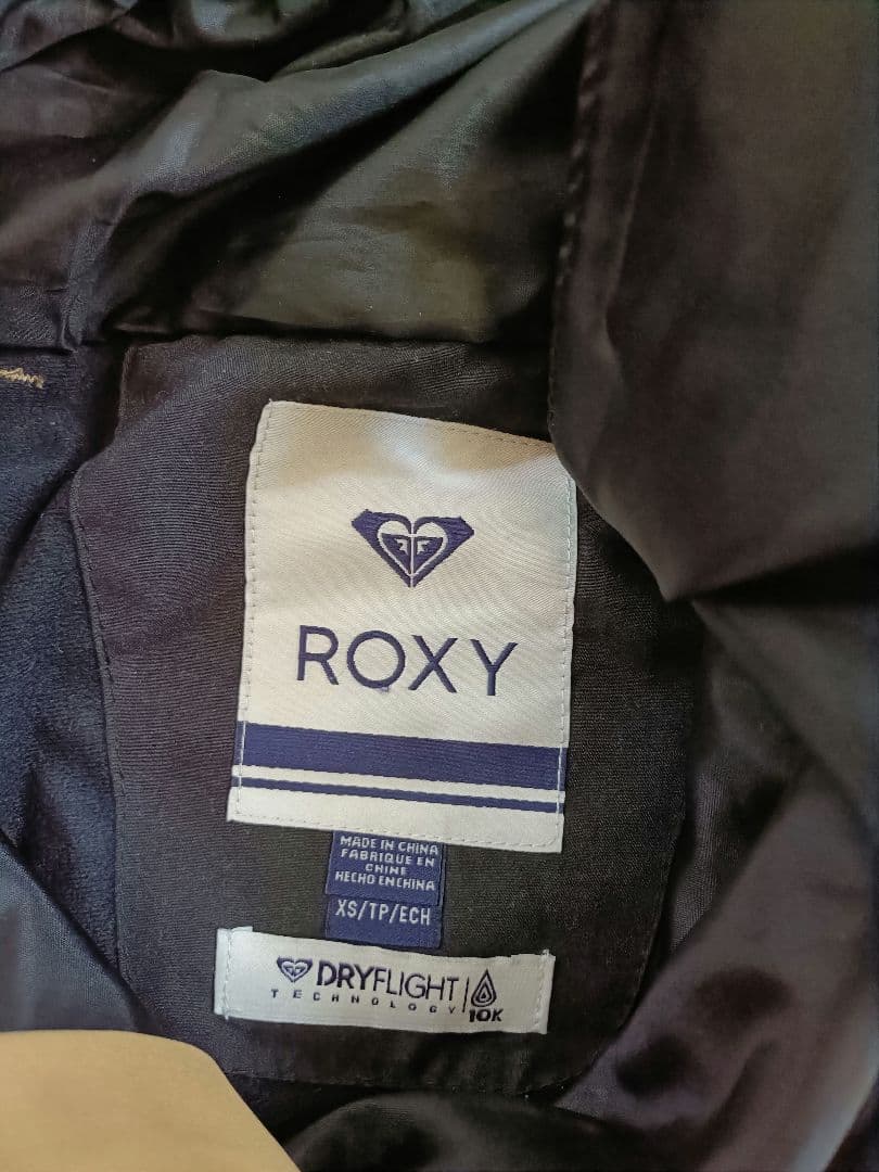 【美品】ROXY ロキシー　スキーウェアXS　 スキーゴーグル　ニット帽