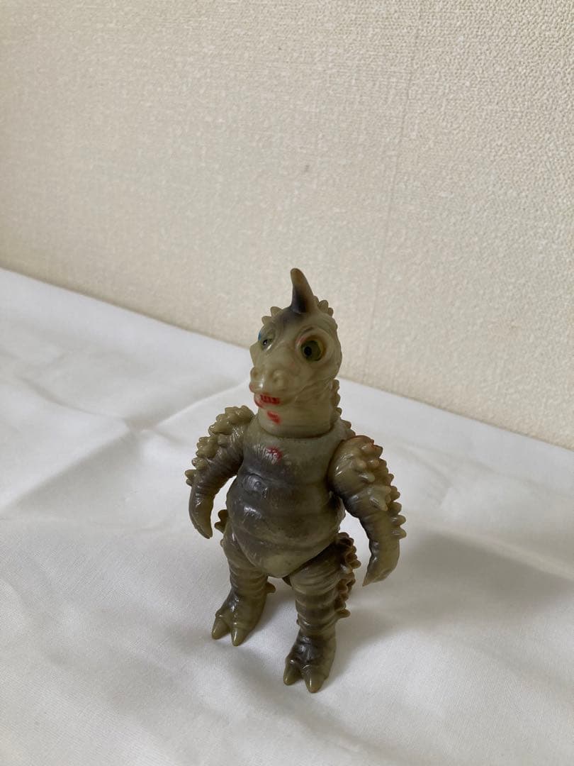 ブラックギラス　ソフビ　ブルマァク　当時物　ウルトラマンレオ