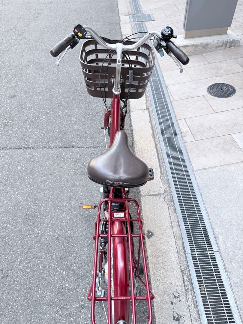 大阪府　ブリヂストン　電動自転車　バッテリーB400 20インチ