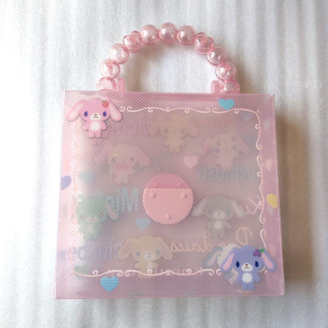 平成レトロ　シュガーバニーズ　シール帳　バッグ