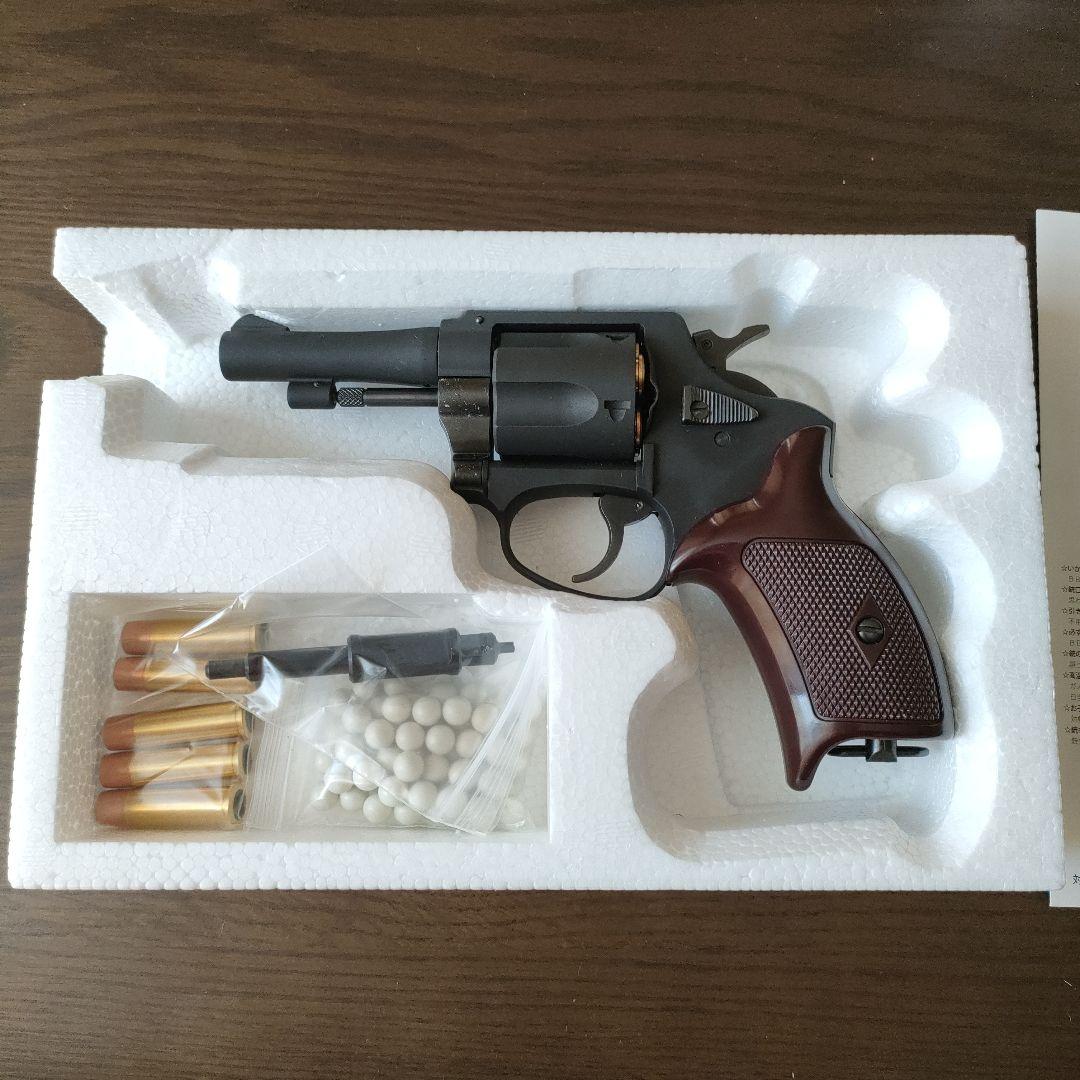 マルシン　ポリスリボルバー　ブラックHW 8mmBB