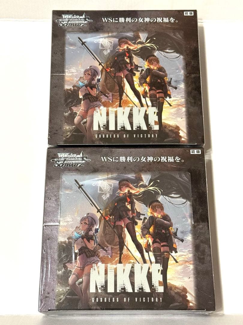 新品 未開封 シュリンク付き ヴァイスシュヴァルツ ニケ NIKKE 2box