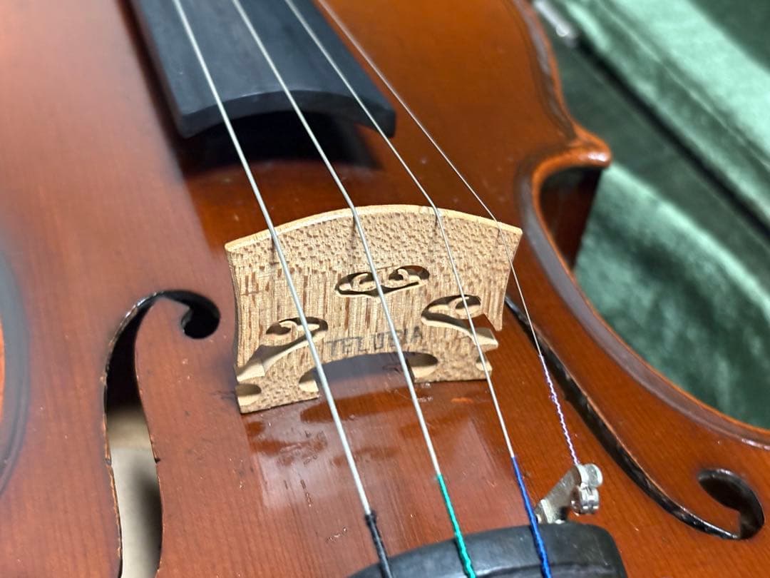 極希少 ドイツ Conservatory バイオリン 4/4 虎杢 良品
