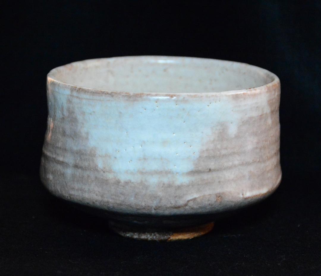 人間国宝　荒川豊蔵　志野茶碗　M334