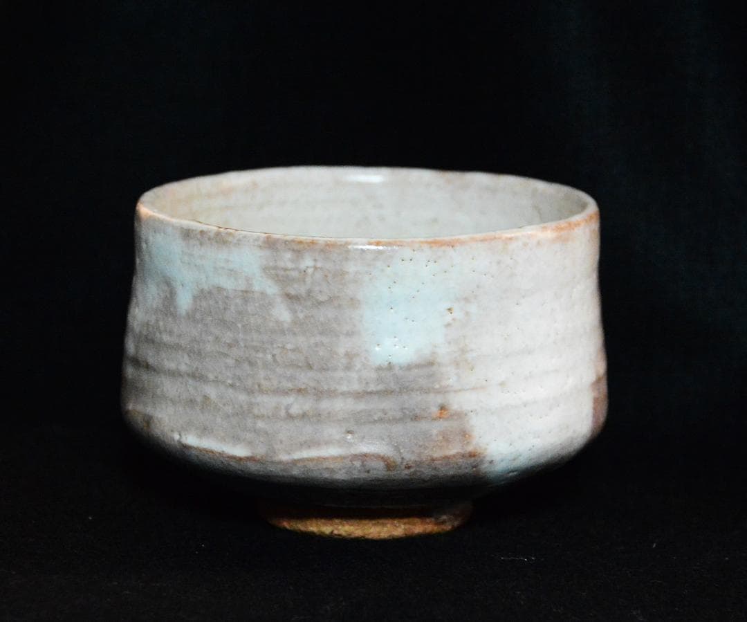 人間国宝　荒川豊蔵　志野茶碗　M334