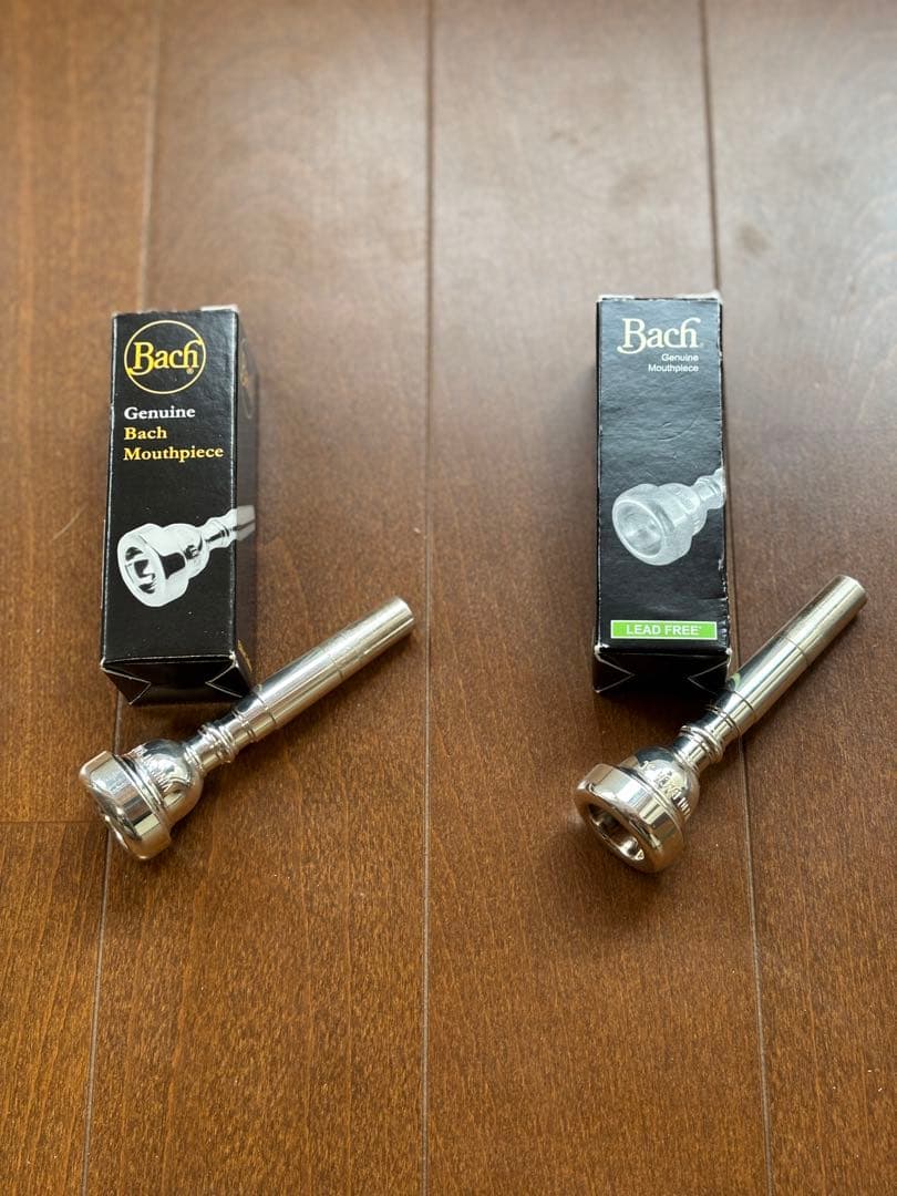 【最終値下げ】Bach トランペットマウスピース 2個セット