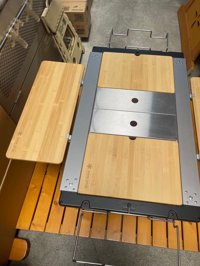 スノーピーク( peak) IGTセット アイアングリルテーブル 脚付