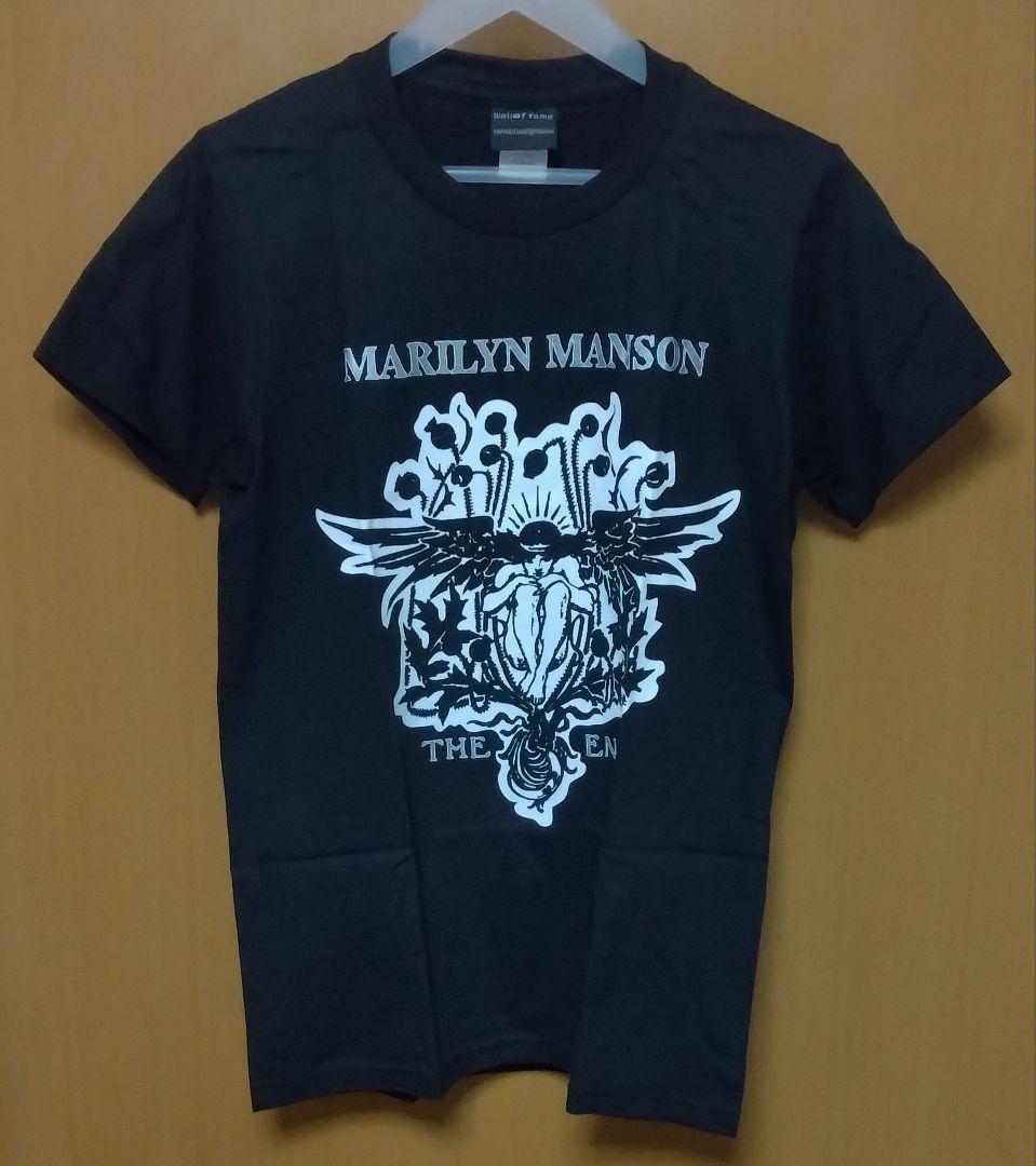 新品:マリリン・マンソン「ツアー・プリントTシャツ●M」THE END TOUR