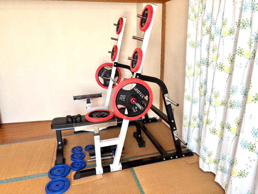 ウエイトトレーニングセット 【パワーラック ベンチ バーベル ダンベル 】