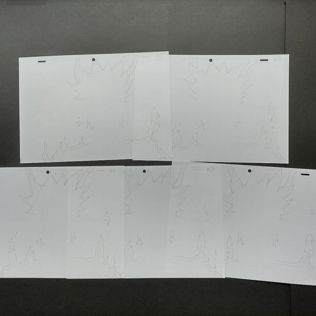 NARUTO 直筆原画 13枚セット アニメ 原画 ナルト 疾風伝