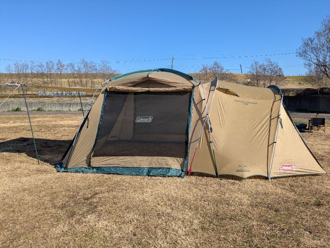 コールマン　タフスクリーン2ルームハウス　グランドシート＆フロアマット付き