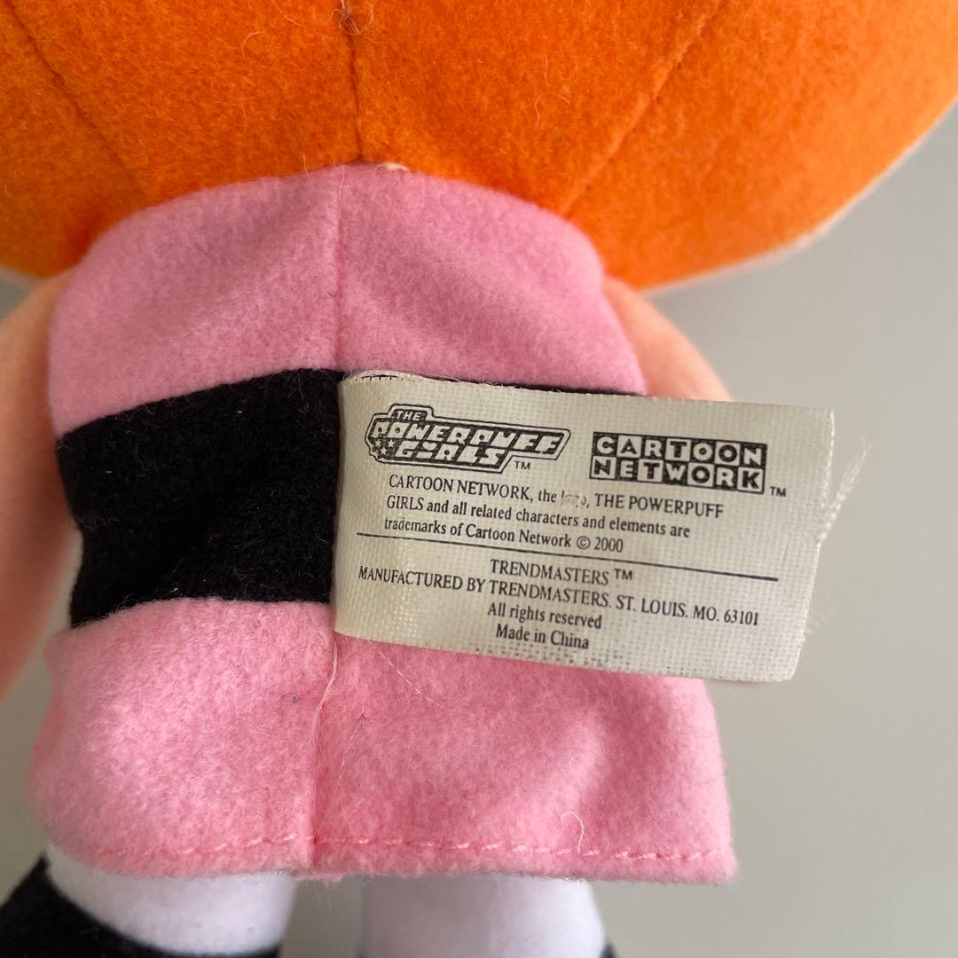 パワーパフガールズ ブロッサム　ぬいぐるみ　ヴィンテージ 2000