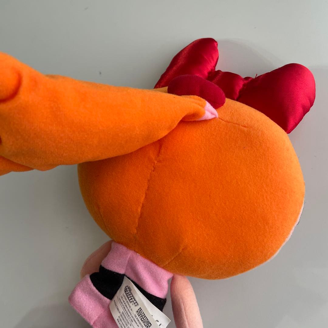 パワーパフガールズ ブロッサム　ぬいぐるみ　ヴィンテージ 2000