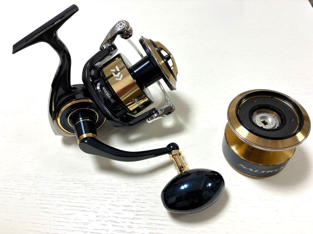 【極美品】20 ソルティガ 14000XH 予備スプールセット　ダイワ