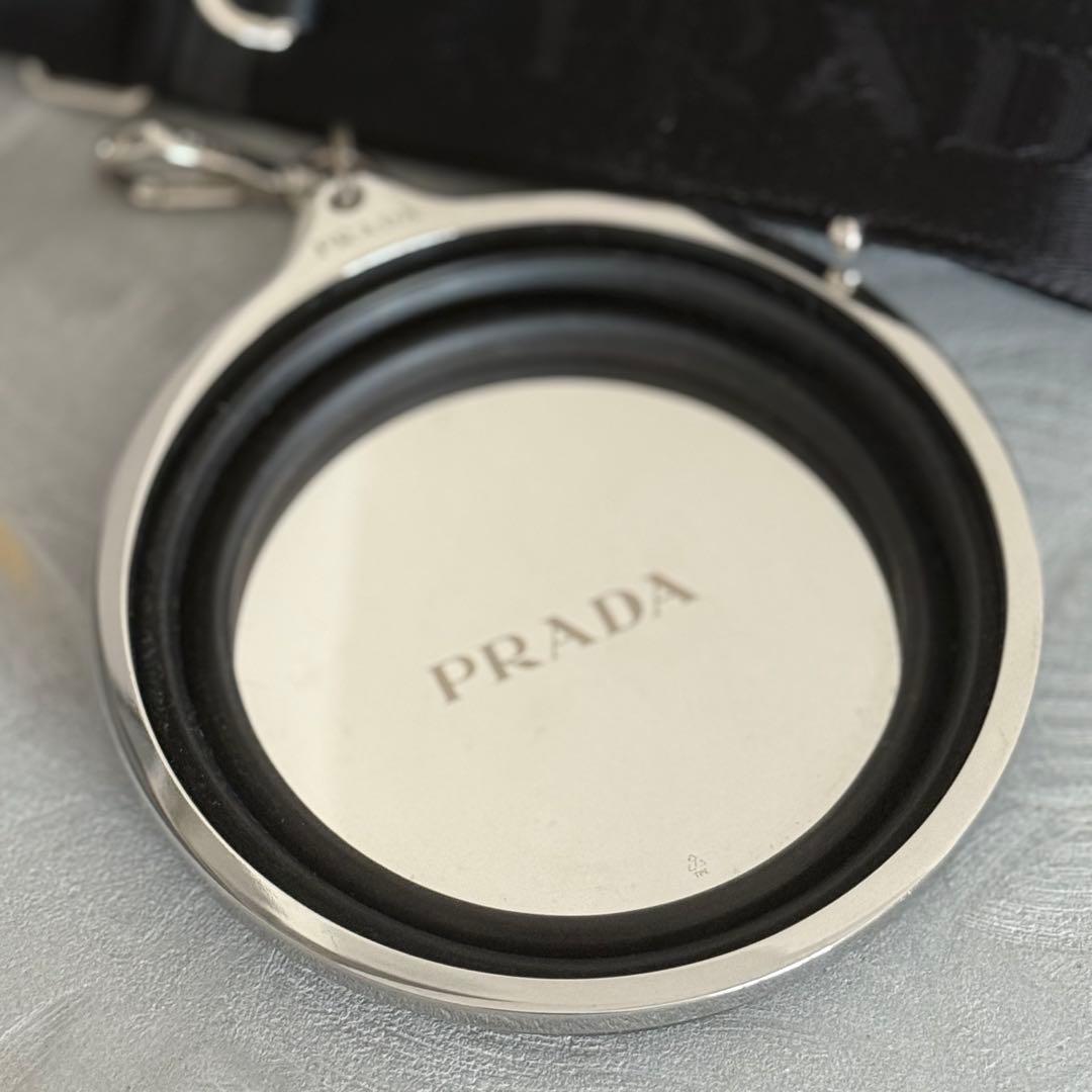 PRADA RE-NYLON トライアングル ロゴ ペットキャリー バッグ