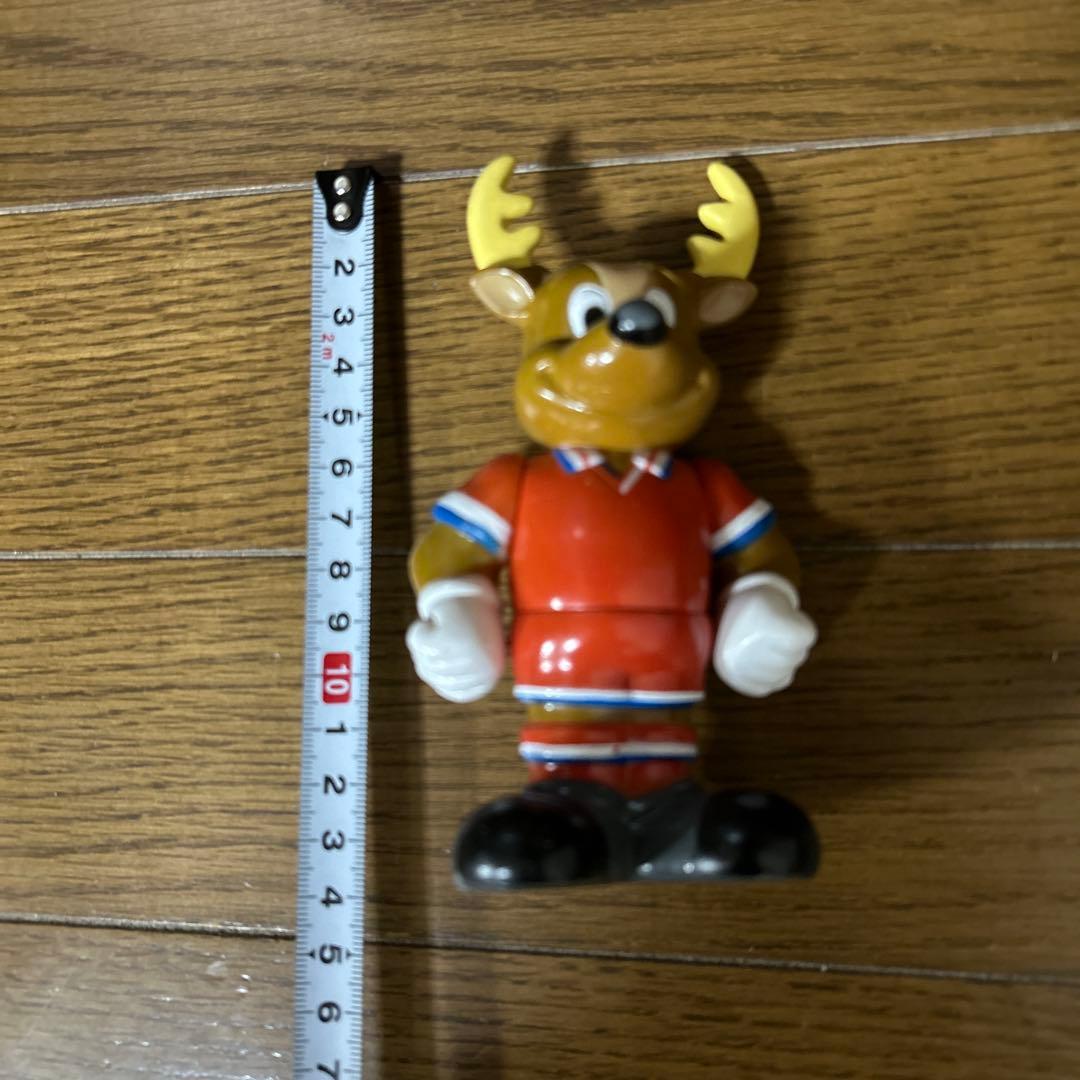 鹿島アントラーズ　シカオ　ソフビ　1992年　フィギュア