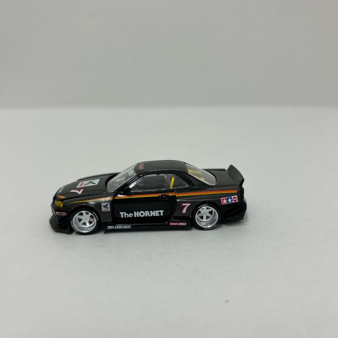 MINI GT×街道ハウス　日産スカイライン GT-R R34 ホーネット