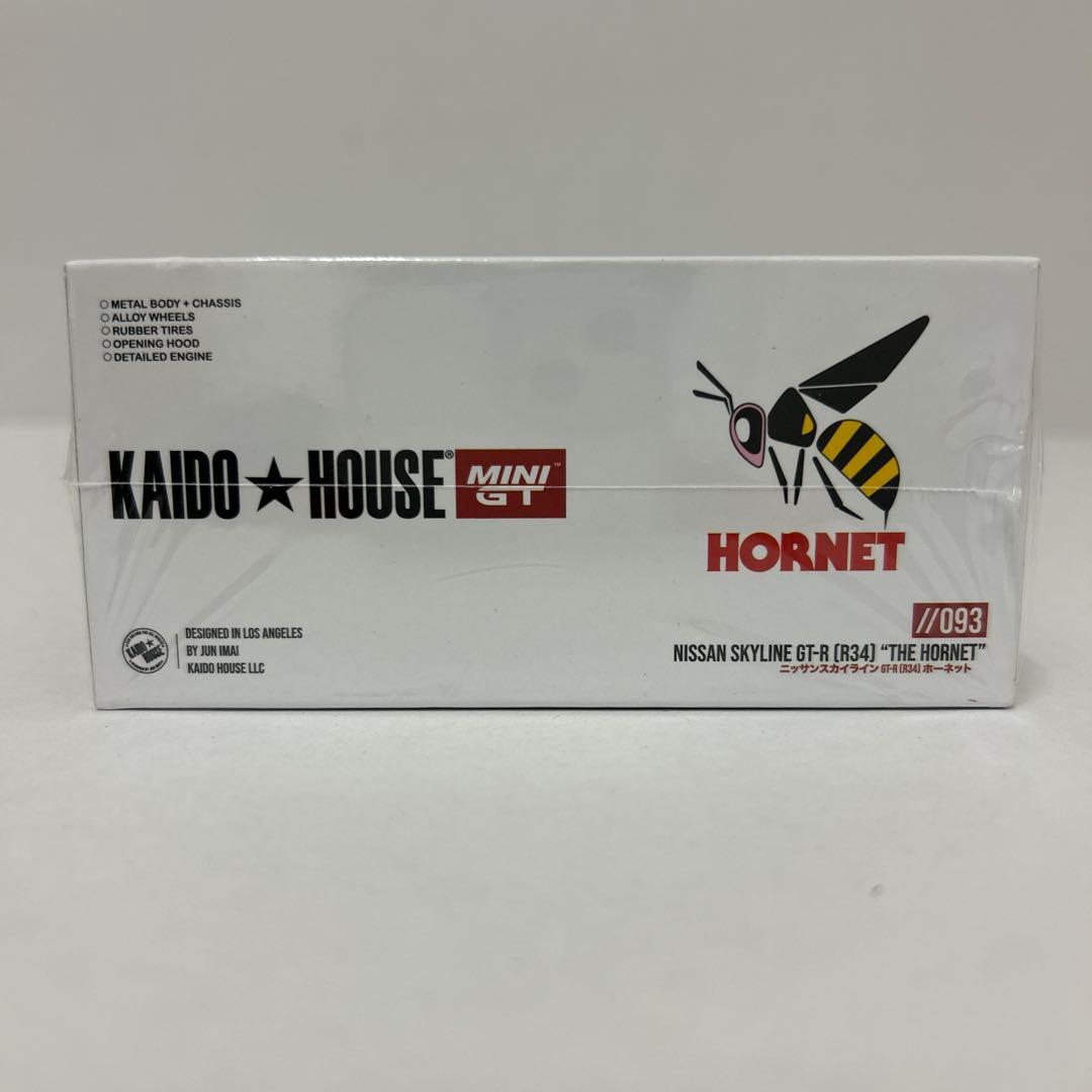 MINI GT×街道ハウス　日産スカイライン GT-R R34 ホーネット