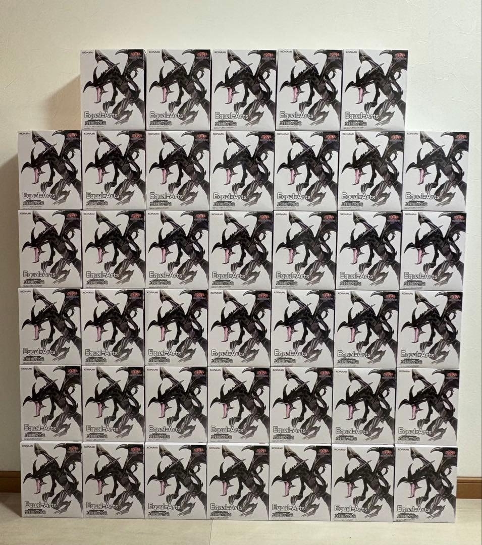 遊戯王 Equal Artsレッドアイズ・ブラックドラゴン フィギュア　40個