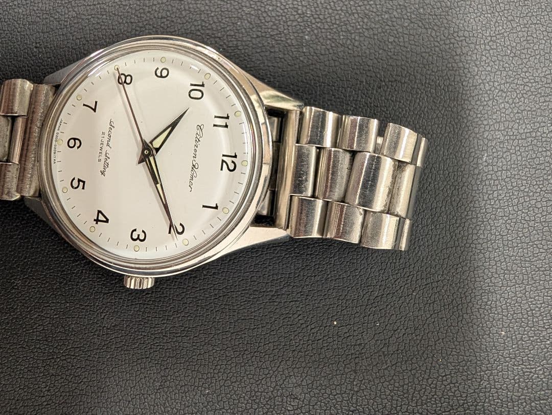 CITIZENシチズン 昭55 国鉄 腕時計 鉄道グッズ JR鉄道時計