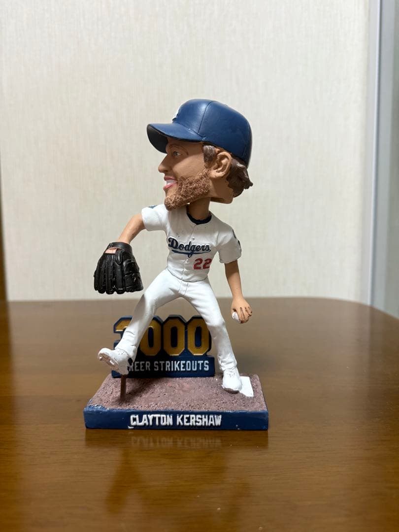 Clayton Kershaw 2000奪三振記念フィギュア