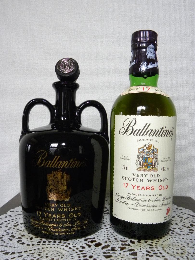 スコッチウイスキー (Ballantine's 17 Years Old )2本