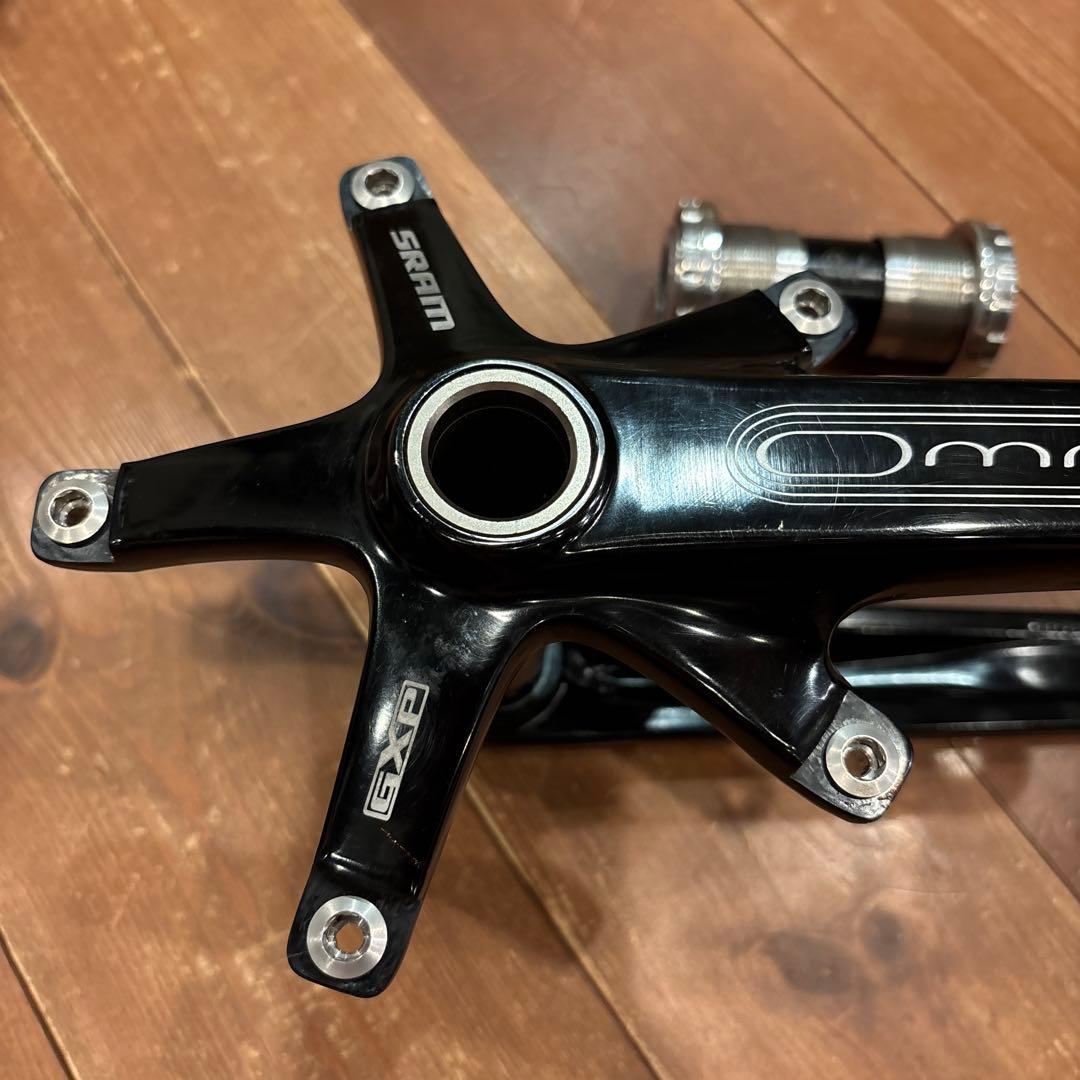 SRAM Omniumクランク philwood GXP ステンレス165mm