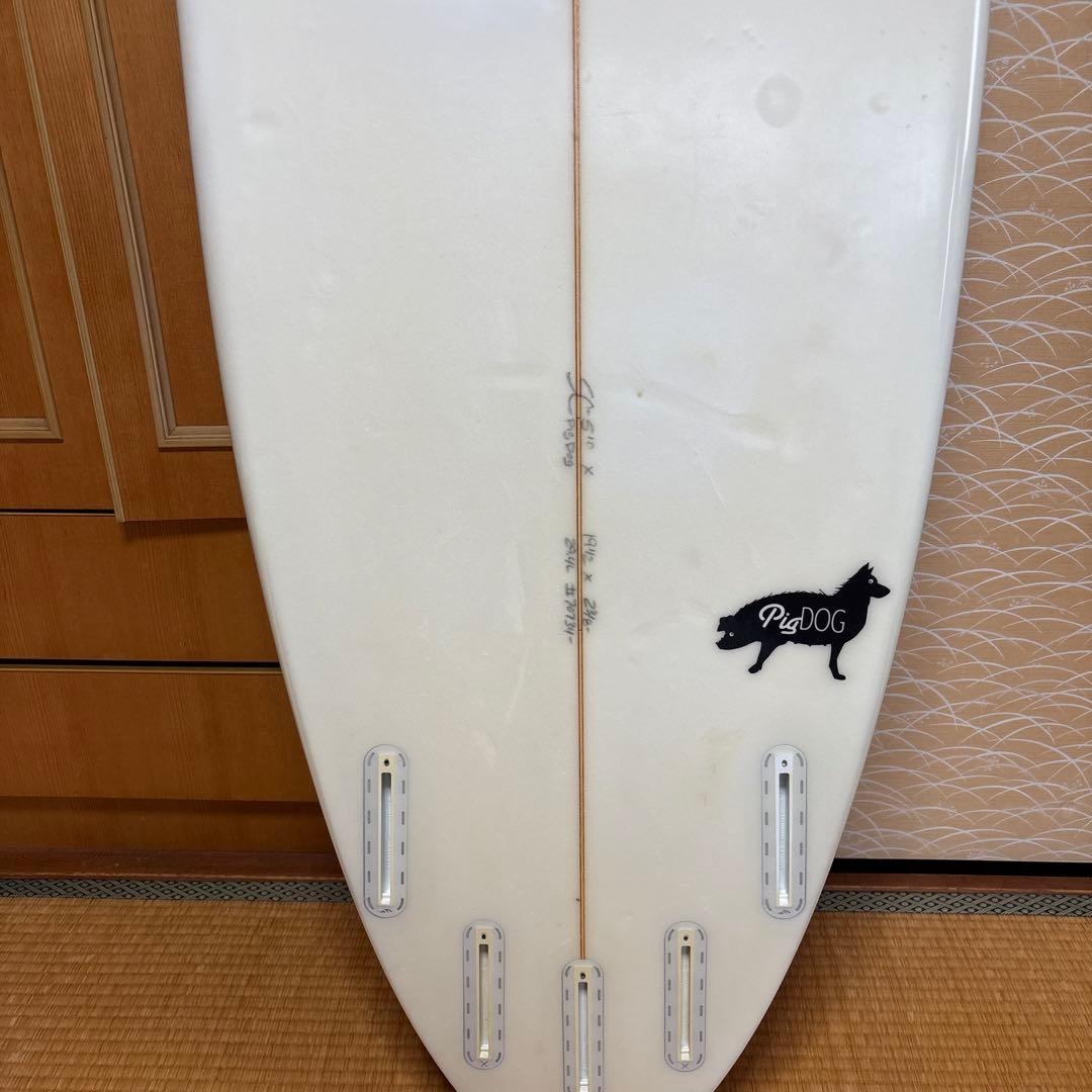 SUPERBRAND 5.10 ショートボード 5フィン　おまけフィン付き