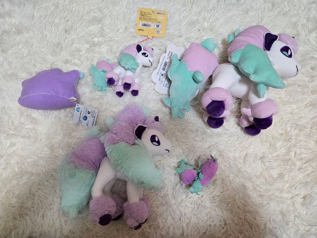 ポケットモンスター ぬいぐるみセットメタモンガラルポニータ