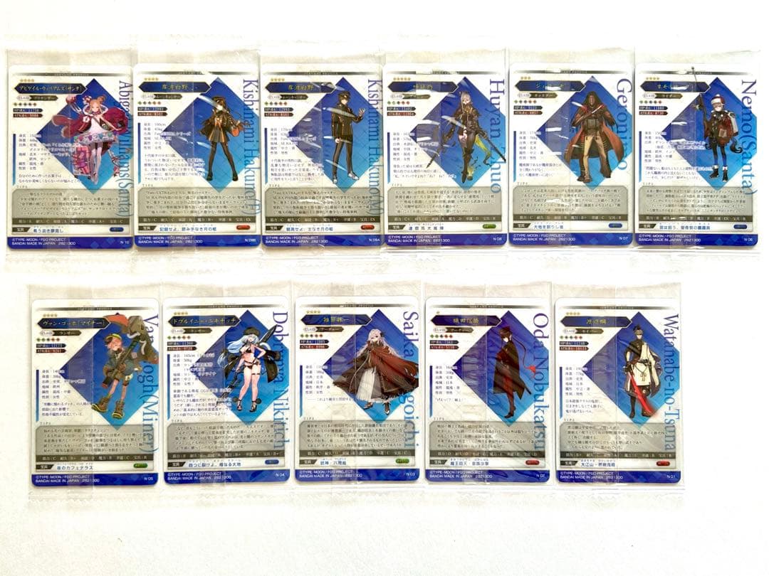 FGO ウエハース14 メタリックプラカード 34枚