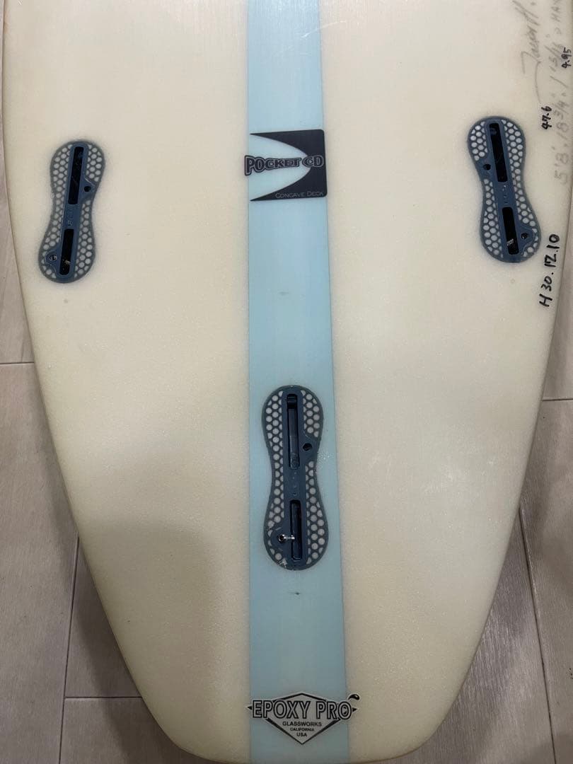 サーフボード　5‘8 JHP ショート