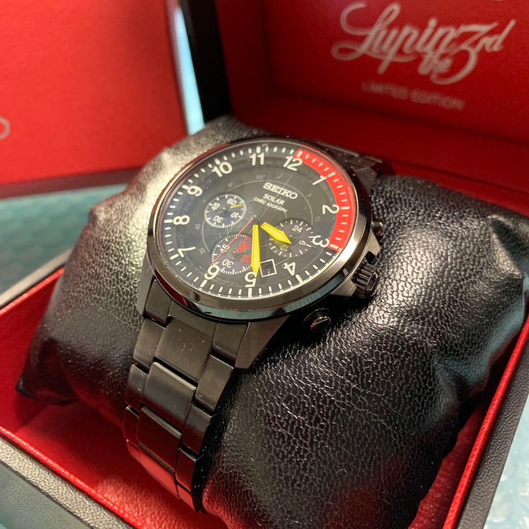 ルパン三世 SEIKO 腕時計　ソーラー クロノグラフ　ウォッチ