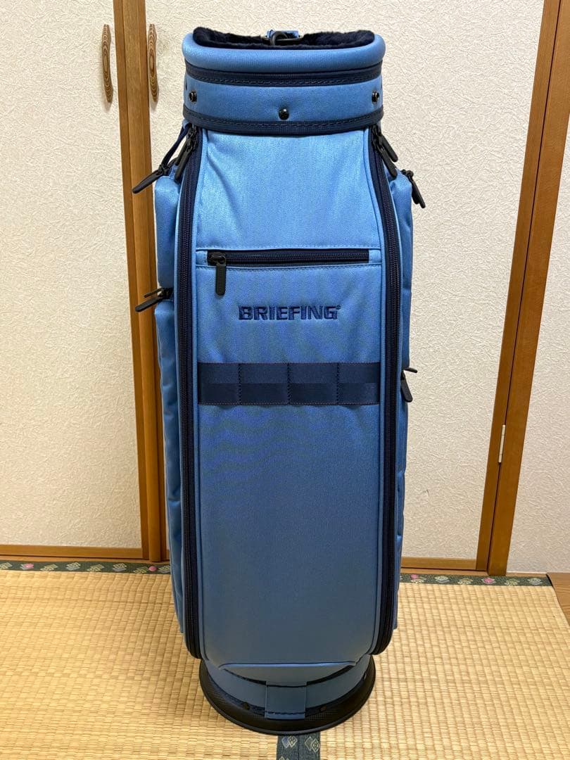 未使用)限定品 ブリーフィング キャディバッグ CR-6#03 デニムブルー