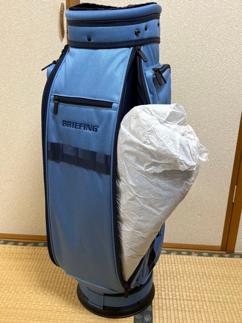 未使用)限定品 ブリーフィング キャディバッグ CR-6#03 デニムブルー