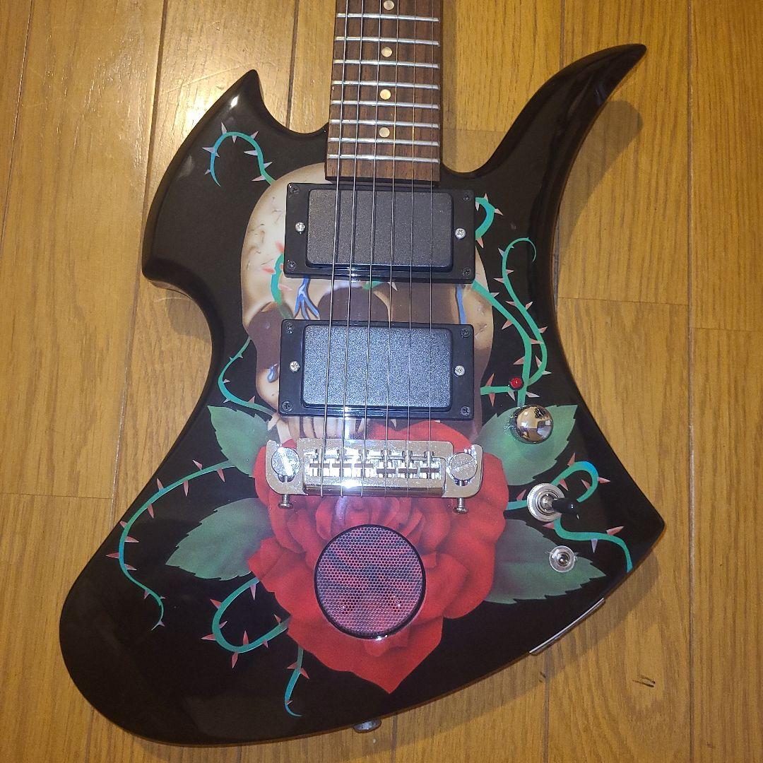 【最終値下】FERNANDES hideモデル ミニギター SKULL ROSE