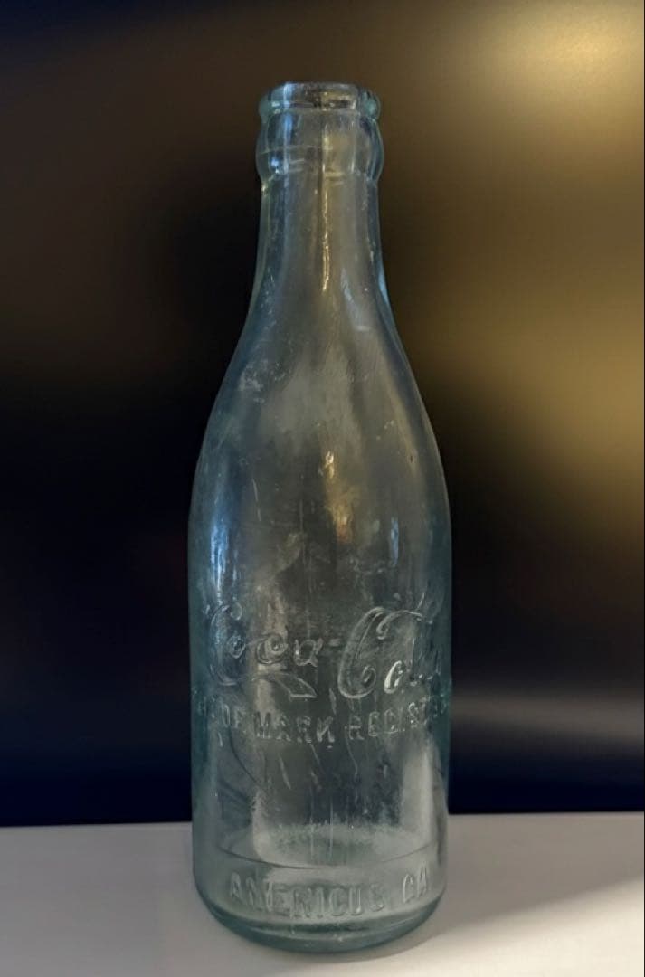D3 1900年代 コカコーラ ボトル AMERICUS G.A 瓶