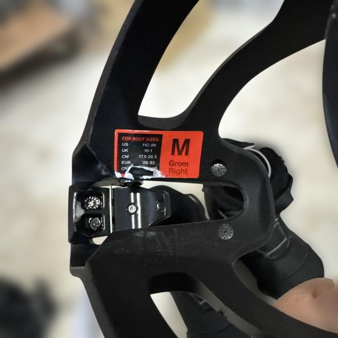 BURTON Step on GROM キッズブーツ20.5㎝　 &バインセット